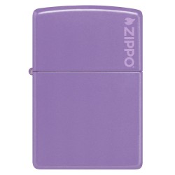  Zippo 46681 ZL Classic Smoky Lavender Zippo Logo
