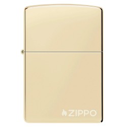   Zippo 46682 ZL Classic Champagne Zippo Logo