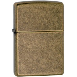  ��������� Zippo 201FB FLAT BTM ANTIQUE BRASS