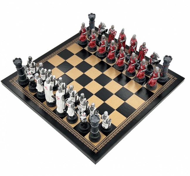 Шахматы Рыцари тамплиеры Italfama R75641+201GN Шахматы Рыцари тамплиеры Italfama R75641+201GN