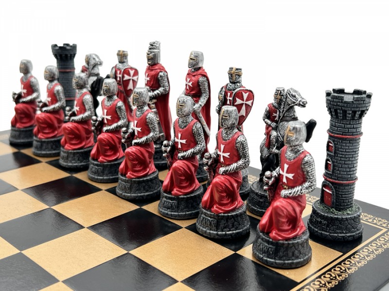 Шахматы Рыцари тамплиеры Italfama R75641+201GN Шахматы Рыцари тамплиеры Italfama R75641+201GN