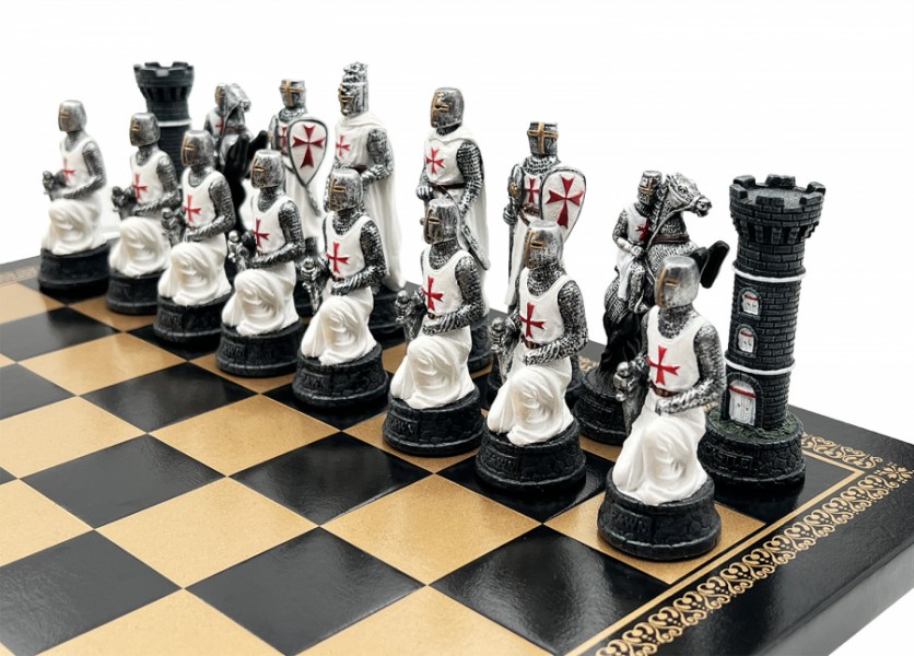 Шахматы Рыцари тамплиеры Italfama R75641+201GN Шахматы Рыцари тамплиеры Italfama R75641+201GN