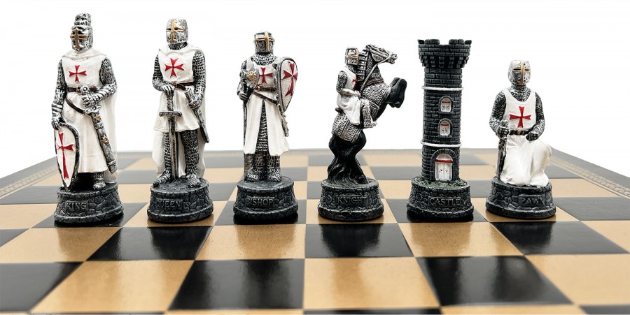 Шахматы Рыцари тамплиеры Italfama R75641+201GN Шахматы Рыцари тамплиеры Italfama R75641+201GN