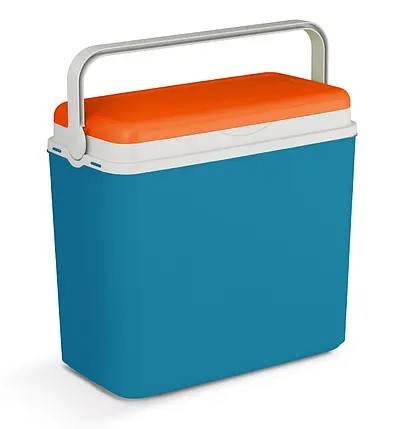 Ізотермічний контейнер Adriatic 24 л, синій з помаранчевим Ізотермічний контейнер Adriatic 24 л, синій з помаранчевим