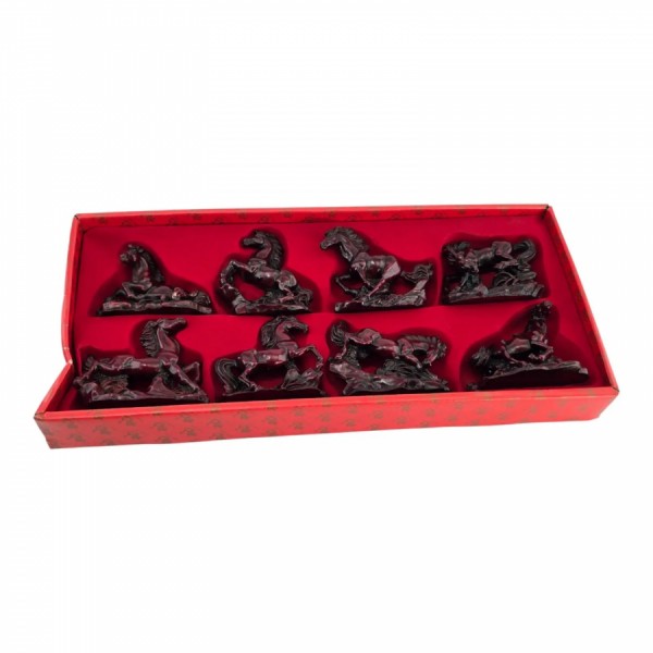 Набір кінь 2026 кам'яна крихта (8шт.) Набір кінь 2026 кам'яна крихта (8шт.)