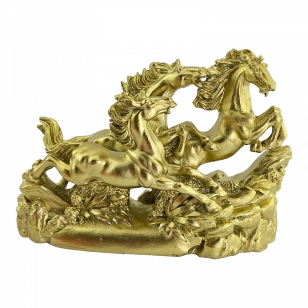 Статуетка табун коней (золото) Статуетка табун коней (золото)