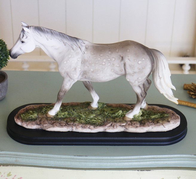 Статуетка Сірий кінь 35*23*11,5 см Статуетка Сірий кінь 35*23*11,5 см