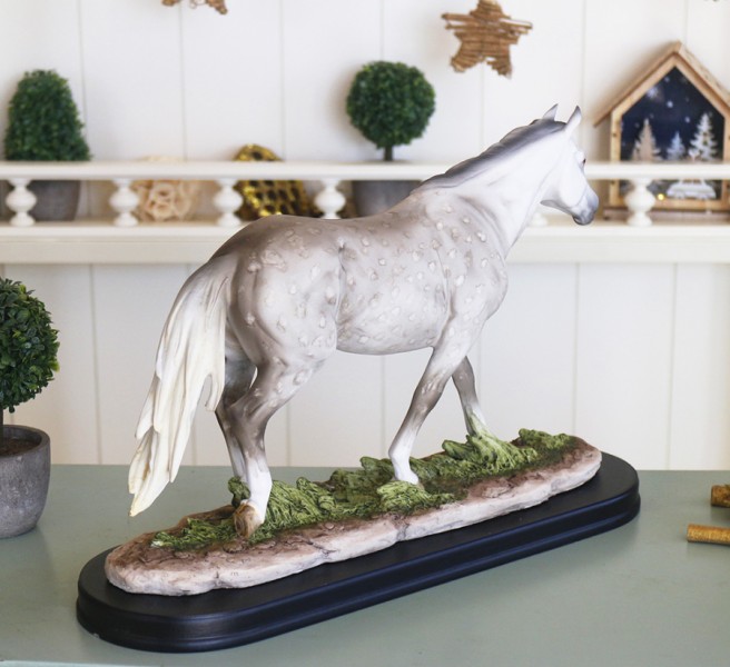 Статуетка Сірий кінь 35*23*11,5 см Статуетка Сірий кінь 35*23*11,5 см