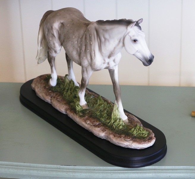 Статуетка Сірий кінь 35*23*11,5 см Статуетка Сірий кінь 35*23*11,5 см