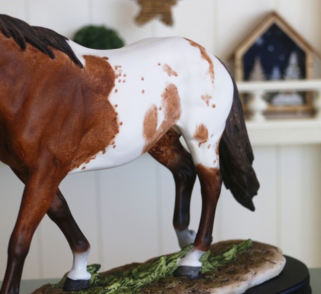 Статуетка кінь в яблуках 35*23*11,5 см Статуетка кінь в яблуках 35*23*11,5 см