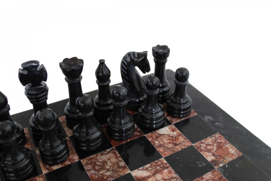 Шахи Italfama мармур BLACK & ANCIENT PINK 1025 Шахи Italfama мармур BLACK & ANCIENT PINK 1025