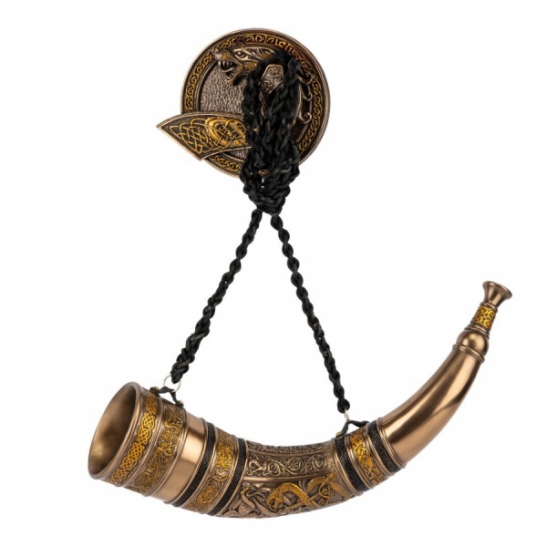 Статуетка Veronese Ріг Одіна 47 см Статуетка Veronese Ріг Одіна 47 см