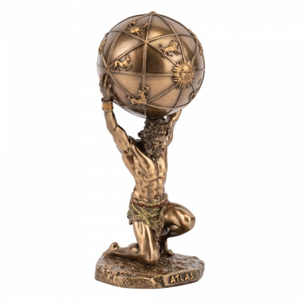 Статуетка Атлас тримає Небесну Сферу 13,5 см Статуетка Атлас тримає Небесну Сферу 13,5 см