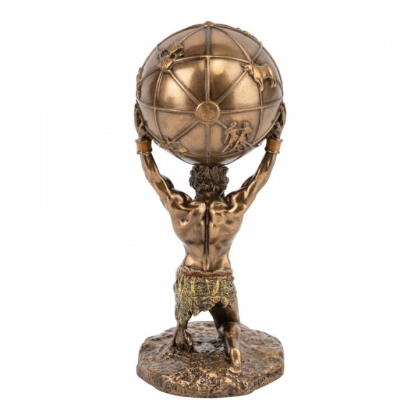 Статуетка Атлас тримає Небесну Сферу 13,5 см Статуетка Атлас тримає Небесну Сферу 13,5 см