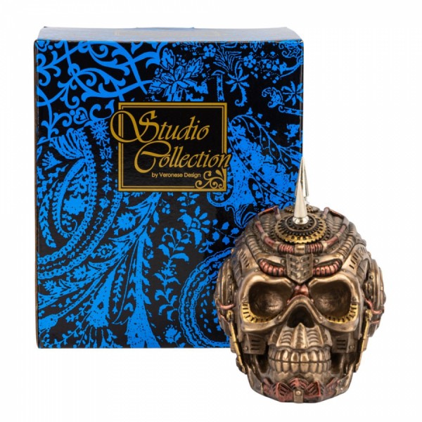 Скринька Стімпанк-Череп 14,5 см Скринька Стімпанк-Череп 14,5 см