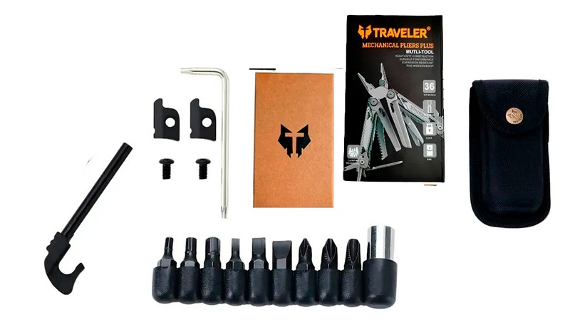 Мультитул Traveler Mechanical Pliers Plus 36-в-1 Мультитул Traveler Mechanical Pliers Plus 36-в-1