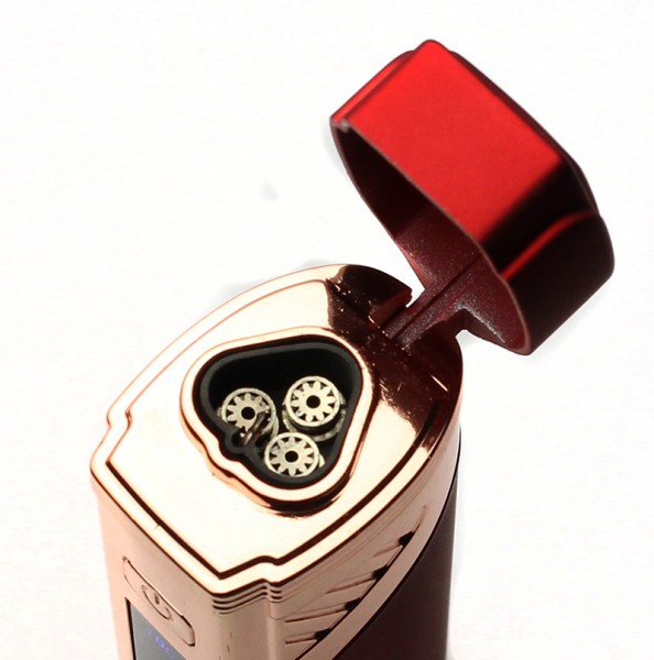 Газова Електронна Запальничка Lighter з 3 форсунками для сигар Газова Електронна Запальничка Lighter з 3 форсунками для сигар