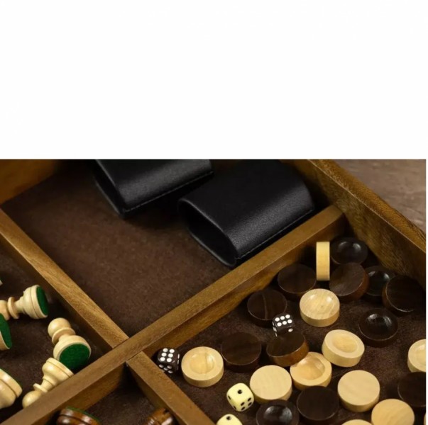 Набір 3 в 1 шахи, шашки, нарди ITALFAMA G462 Набір 3 в 1 шахи, шашки, нарди ITALFAMA G462