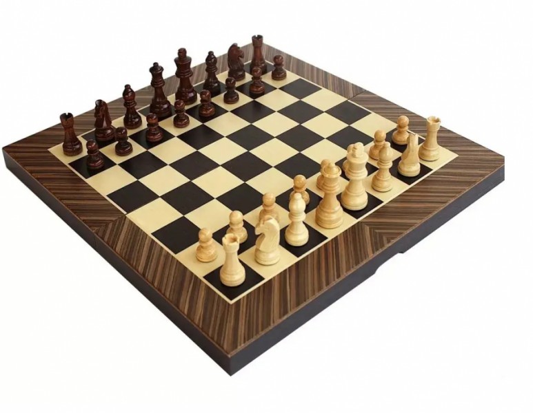 Набір 3 в 1 шахи, шашки, нарди ITALFAMA G451 Набір 3 в 1 шахи, шашки, нарди ITALFAMA G451