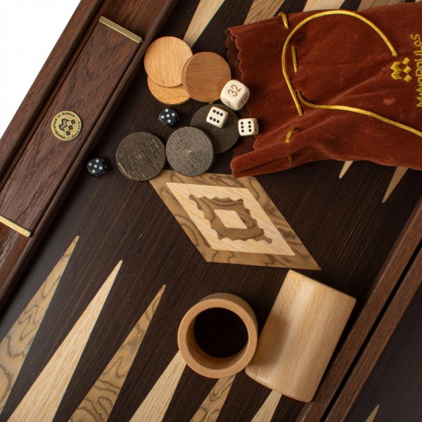 Нарди преміум-класу Manopoulos Wenge BVV3JD Нарди преміум-класу Manopoulos Wenge BVV3JD