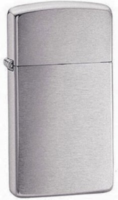   ZIPPO SLIM BRUSHED CHROME 1600