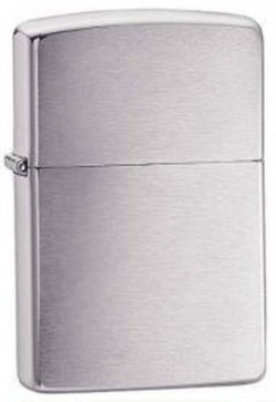   ZIPPO BRUSHED CHROME 200