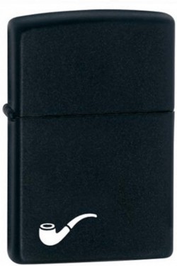   PIPE LIGHTER BLAK MATTE 218P