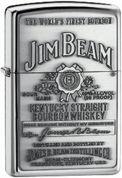  JIM BEAM PEWTER EMBLEM 250 JB 928 
