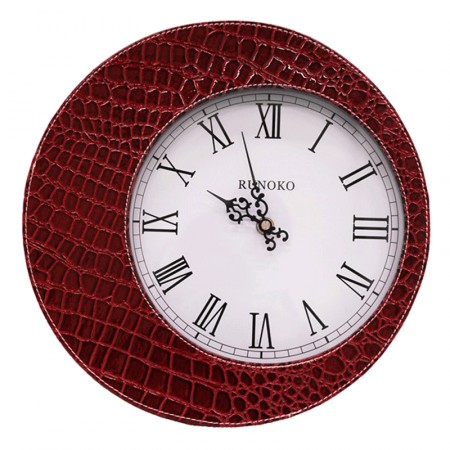 Шкіряний годинник Runoko Leather Clock . Шкіряний годинник Runoko Leather Clock .