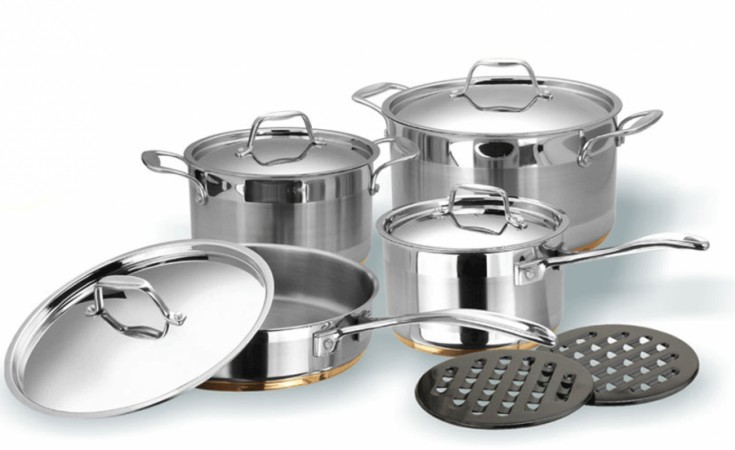 Набор посуды VITESSE Damiane (10 предметов) Набор посуды VITESSE Damiane (10 предметов)