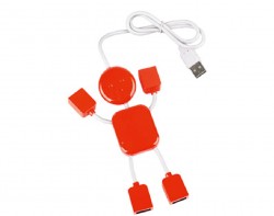 USB Hub на 4 порта в виде человечка