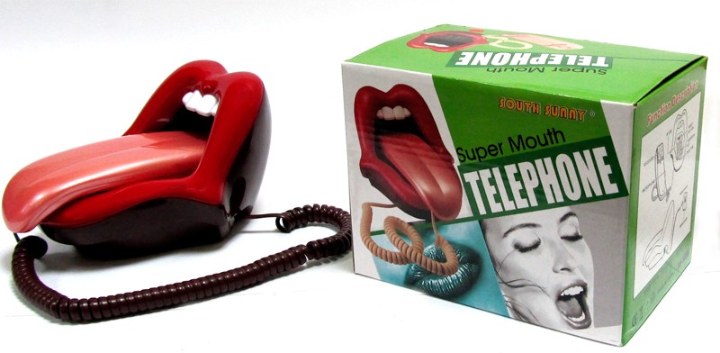 Телефон "Губи з язиком" Телефон "Губи з язиком"