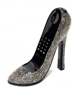 Телефон - Туфелька зі стразами Телефон - Туфелька зі стразами