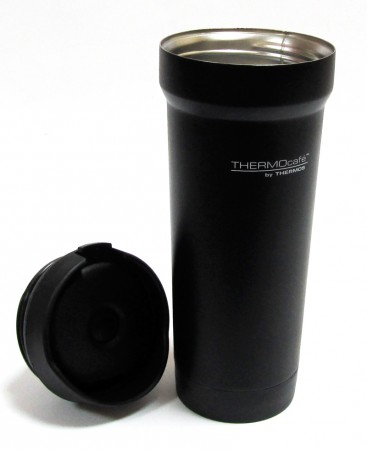 Термочашка BrillMug-450, 0,45 л,  Brilliant Thermocafe by Thermos черная 