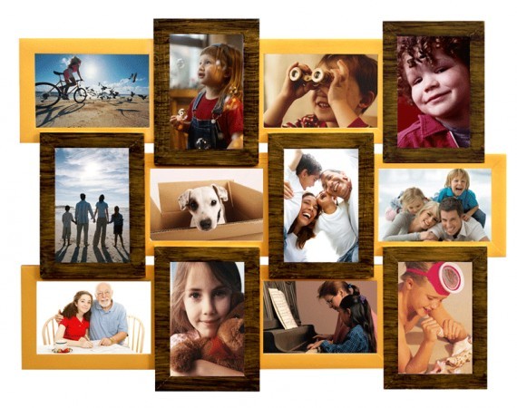 Фоторамка " Подвійне Золото " на 12 фото . Фоторамка " Подвійне Золото " на 12 фото .