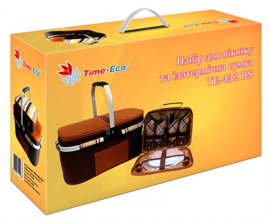 Набор для пикника + изотермическая сумка ТЕ-432 BS