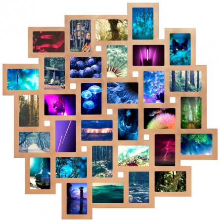 Мультирамка Хмара на 32 фотографії . Мультирамка Хмара на 32 фотографії .