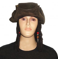 Капелюх Джека Горобця з дредами Капелюх Джека Горобця з дредами