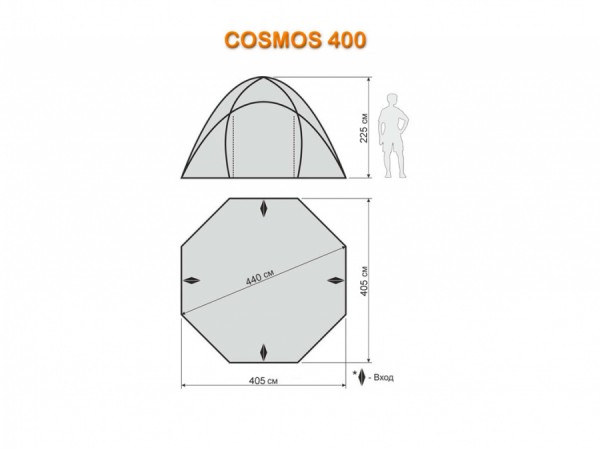 Шатер-тент Maverick COSMOS 400 Шатер-тент Maverick COSMOS 400