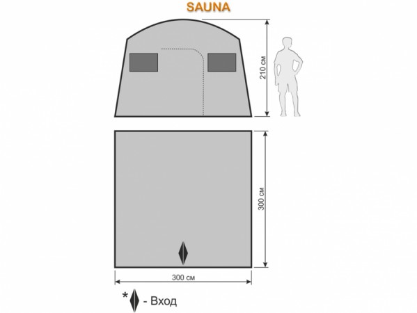 Похідна лазня Maverick SAUNA Похідна лазня Maverick SAUNA
