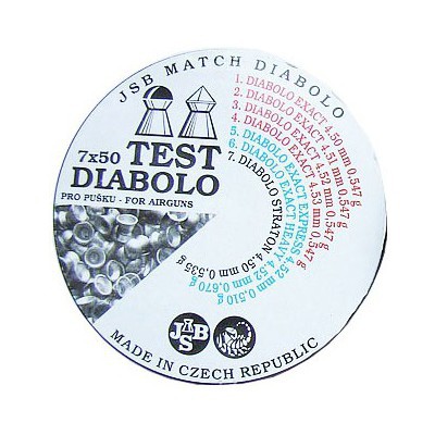 Пульки JSB Diabolo Test Exact 4.5мм (350шт) 002003-350 . Пульки JSB Diabolo Test Exact 4.5мм (350шт) 002003-350 .