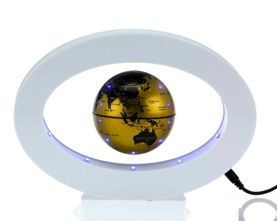 Глобус-левитация овал свет Глобус-левитация овал свет