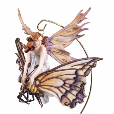 Статуетка "Фея-малютка на метелику" Статуетка "Фея-малютка на метелику"