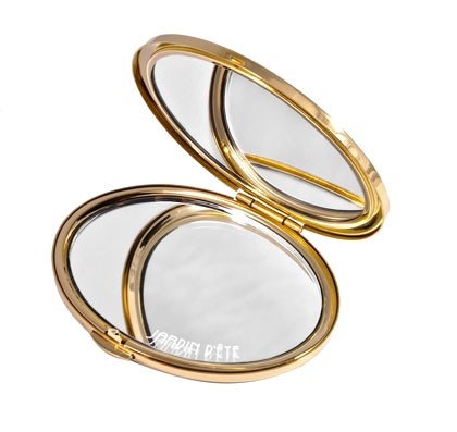 Дзеркало косметичне зі стразами 98-0151 Дзеркало косметичне зі стразами 98-0151