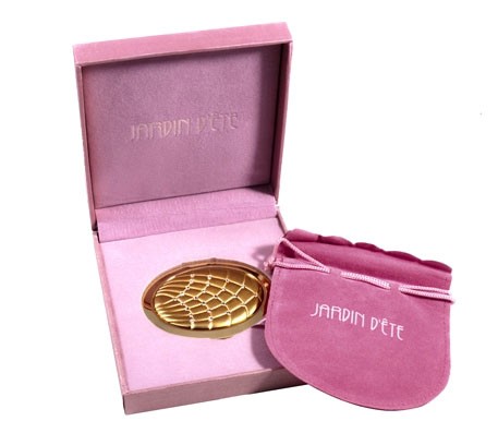 Дзеркало косметичне зі стразами 98-0151 Дзеркало косметичне зі стразами 98-0151