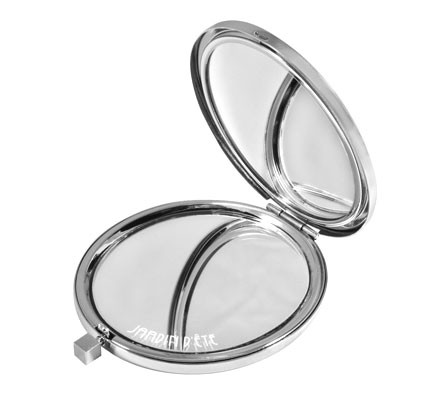 Дзеркало косметичне зі стразами 98-0419 Дзеркало косметичне зі стразами 98-0419