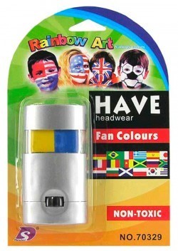 Грим флаг Украины Грим флаг Украины