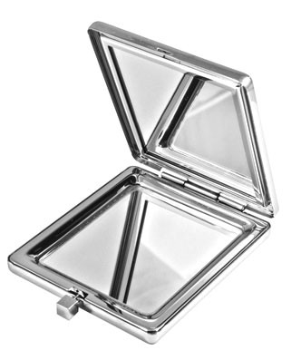 Дзеркало косметичне зі стразами 98-0547 Дзеркало косметичне зі стразами 98-0547