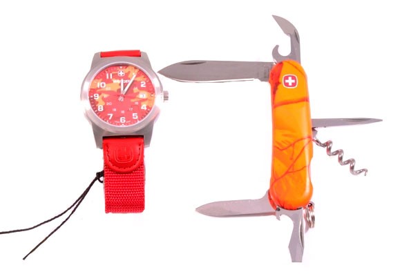 Набор Wenger Нож и Часы 01 441 111 Набор Wenger Нож и Часы 01 441 111