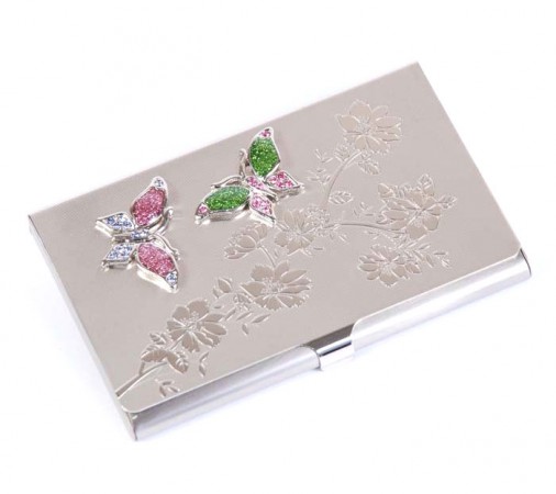 Візитниця зі стразами Метелики Візитниця зі стразами Метелики